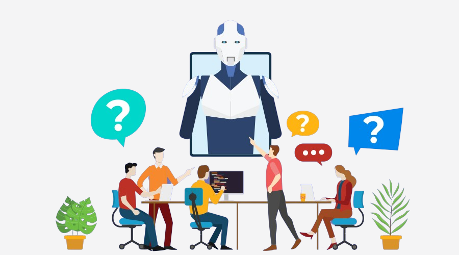 Employee questions on automation